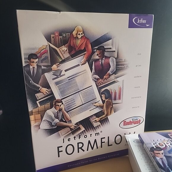 Jetform Formflow Filler  Kit  2.15  Vintage For Windows PC 1997 Sealed Disks - Picture 3 of 10